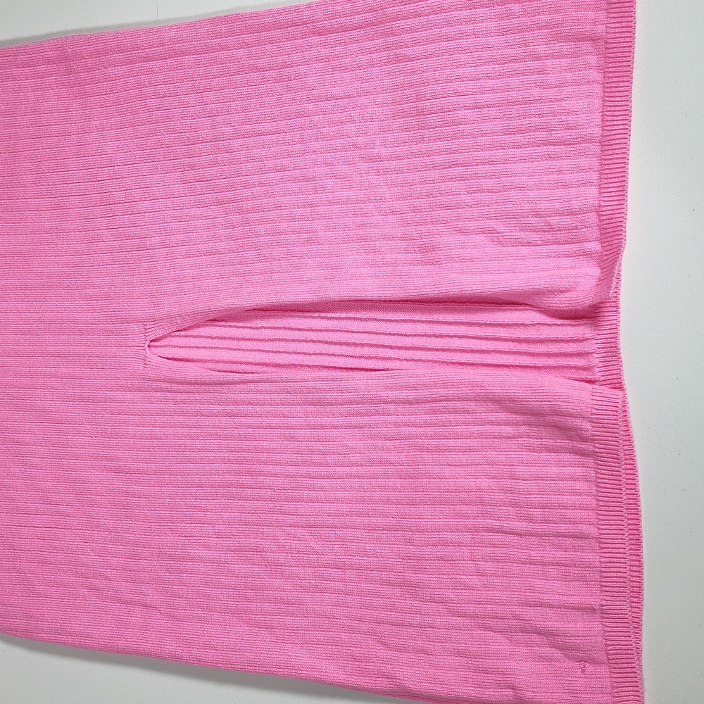 Free‎ People Skyline Ribbed Knit Midi Skirt Pink S - Picture 6 of 9